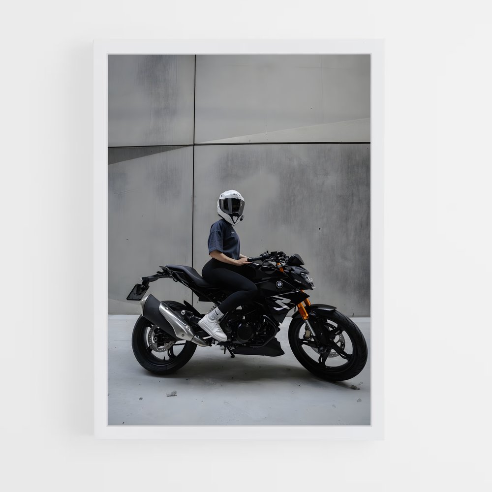 Poster L'Aventurier Acéré – affiche BMW Motorrad (vue 3)